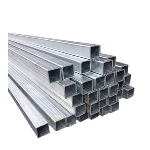 Tube and Gi Square Pipe High Quality Galvanized Square Hollow Section Steel Rectangular Steel Hot Dip Galvanized Pipe ERW 1 Ton