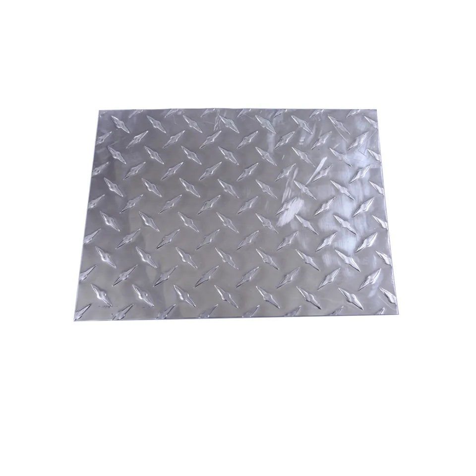 Hot-selling and support customized aluminum sheet metal 6061 6063 7075 6082 sheet aluminum  checkered plate