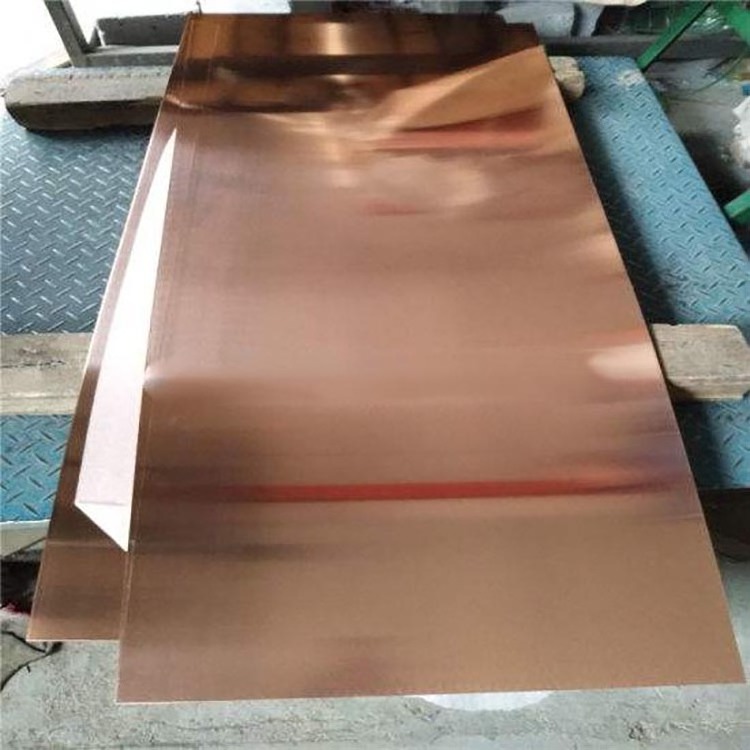 99.99% Pure Copper Plate 1mm 2mm 3mm Pure Copper Sheet with Factory Price T1 T2 T3 Copper Plate