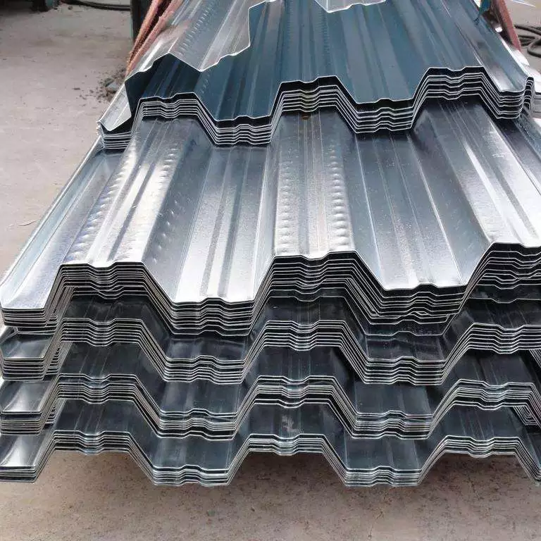 Cold Rolled Galvanized GI Corrugated Steel Roofing Sheet for 4x8 inch Zinc Coated 26 28 Gauge Prefab Houses zinc roof tiles