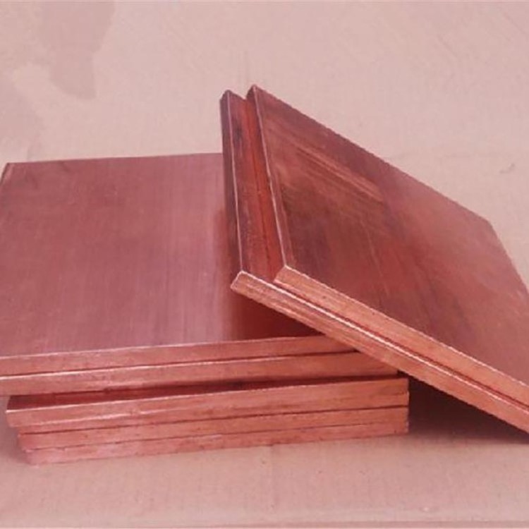 99.99% Pure Copper Plate 1mm 2mm 3mm Pure Copper Sheet with Factory Price T1 T2 T3 Copper Plate