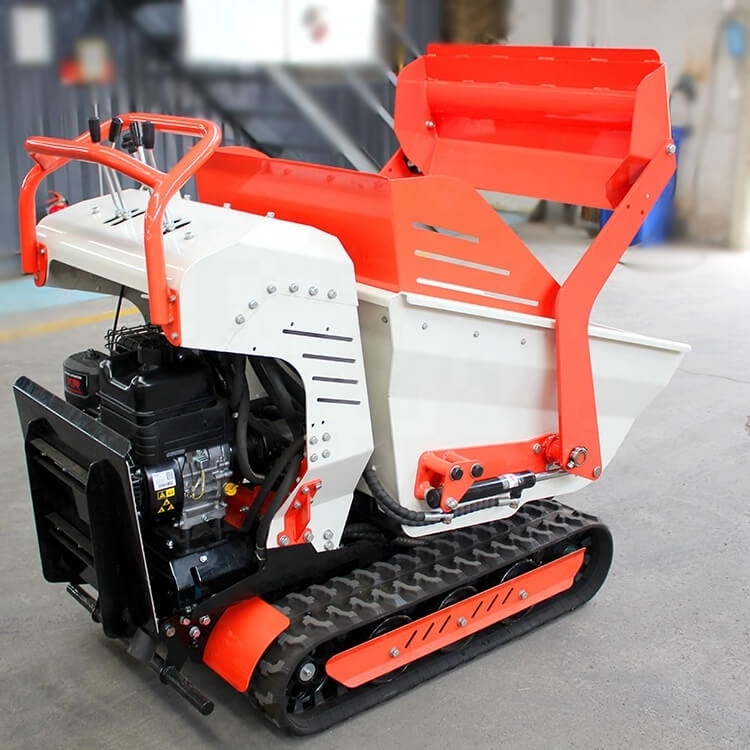 EPA/Euro 5 Hot Selling Mini Crawler Dumper/Truck Loader With Honda Air-Cooled Engine Max Loading Capacity 300kg/500kg