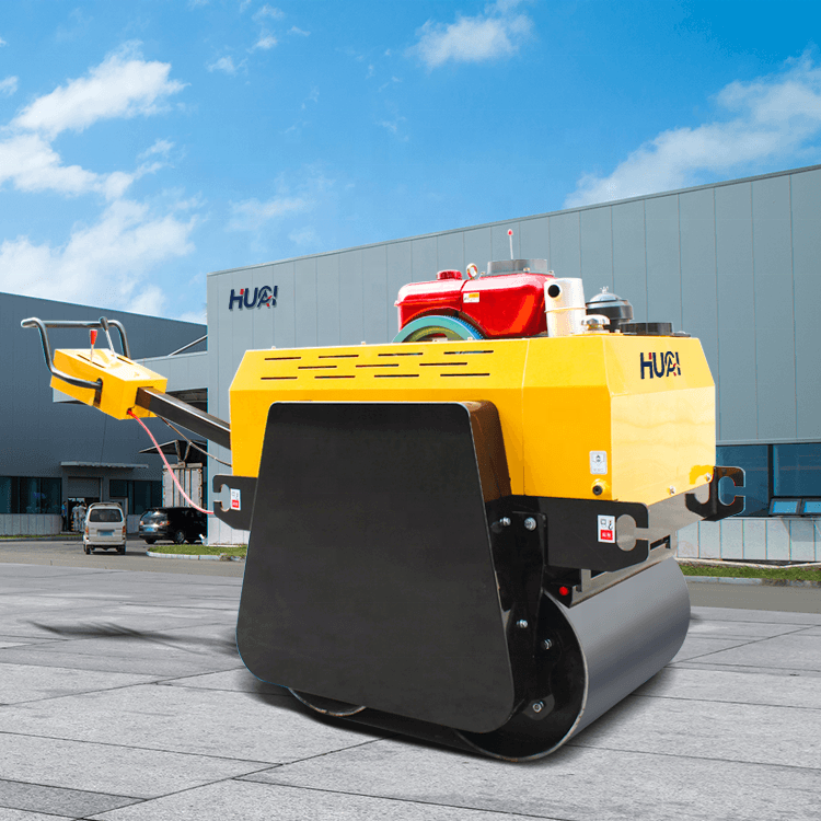 Wholesale Walk Behind Double Drum Vibration Compactor Road Roller With GX390 Engine