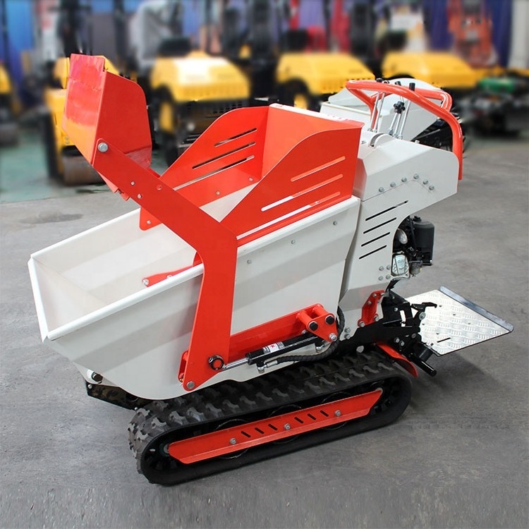 EPA/Euro 5 Hot Selling Mini Crawler Dumper/Truck Loader With Honda Air-Cooled Engine Max Loading Capacity 300kg/500kg