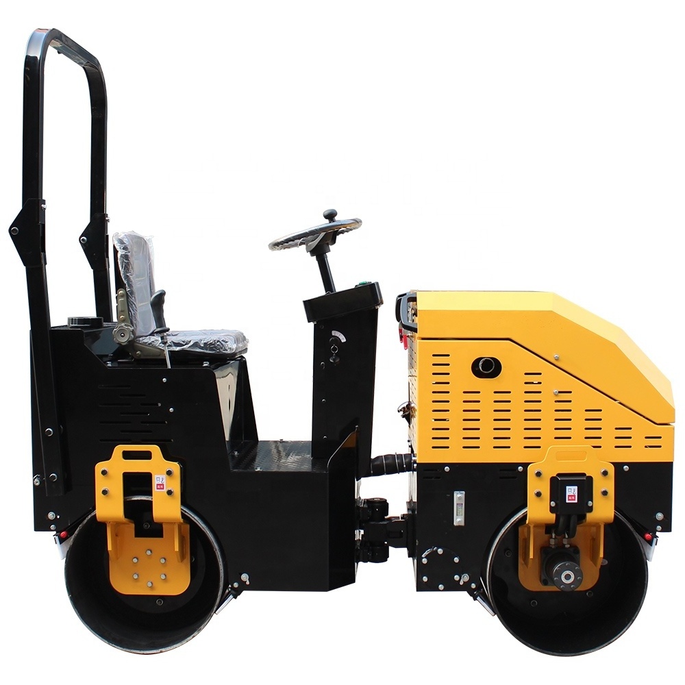 YL800  Full Hydraulic Construction Machinery Road Roller 1.2 Ton 1.5 Ton  2.5 Ton 5 Ton Steel Wheel Road Roller