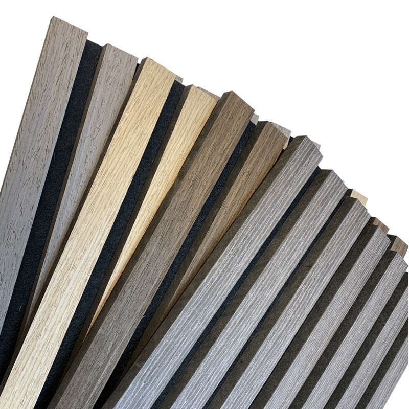 Factory High Quality Akupaneloak Wooden Slatted Sound Dampening Panels Acoustical Panels Used On Walls And Ceilings