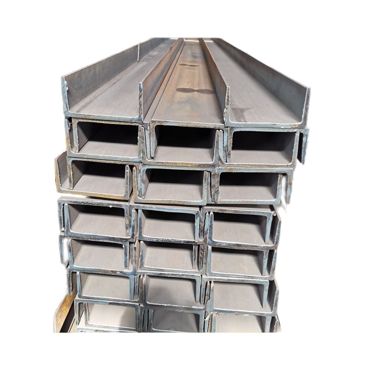 Galvanized Steel C Channel Rail Price _ C U Lipped Steel Purlin For Glass Railing _ Steel Z Purlin Section Profile Price