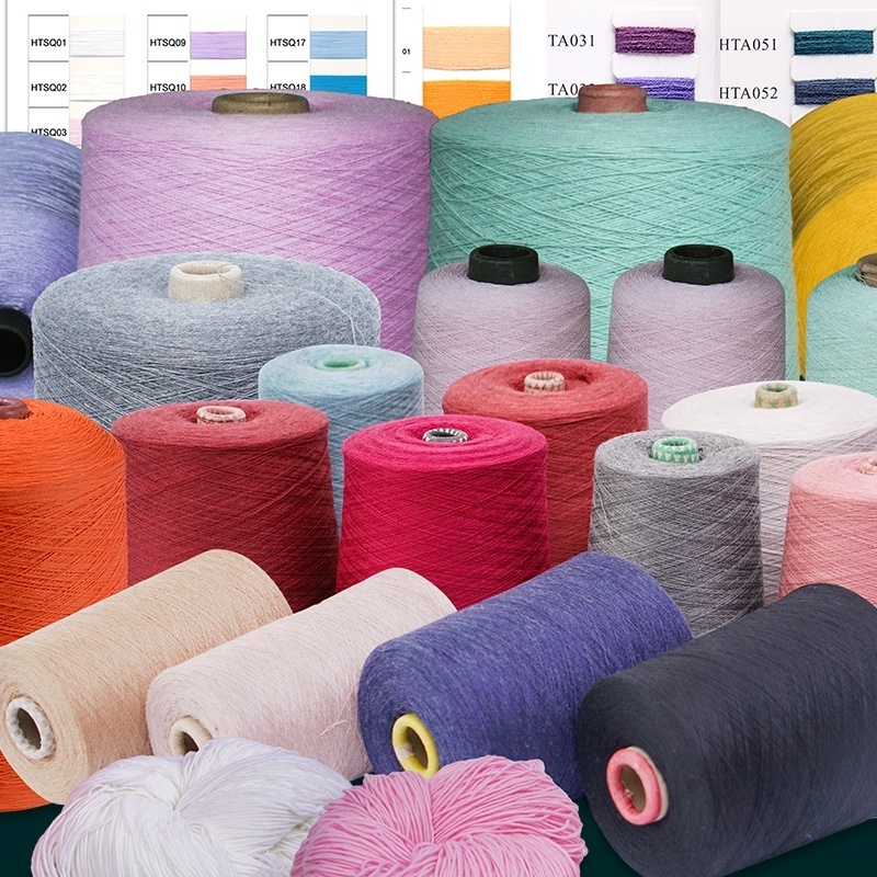 Hengtai Textile 35years Factory Wholesale Cotton Acrylic Wool Viscose Yarn For Knitting