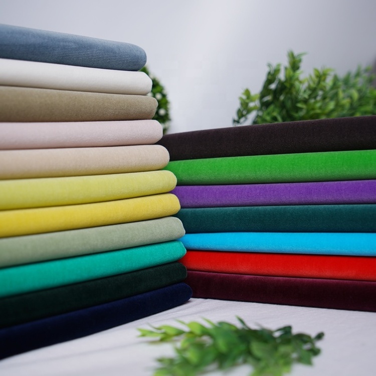 High-end  velvet fabric for sofa pile cutting shandong hengtai  cotton  woven  fabric