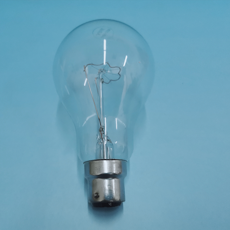 incandescent glass luminaire clear 220-240v 150W 200W E27 A70 A75