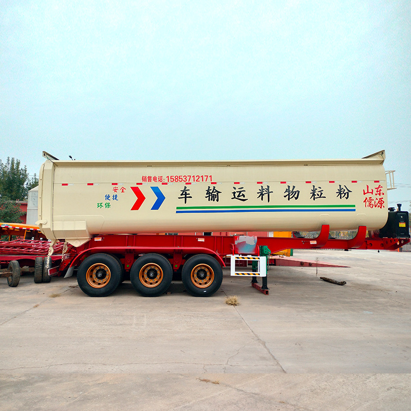 Axles Tanker Bulk Cement Carrier Cement bulker and bulk powder tank semi trailers for sale