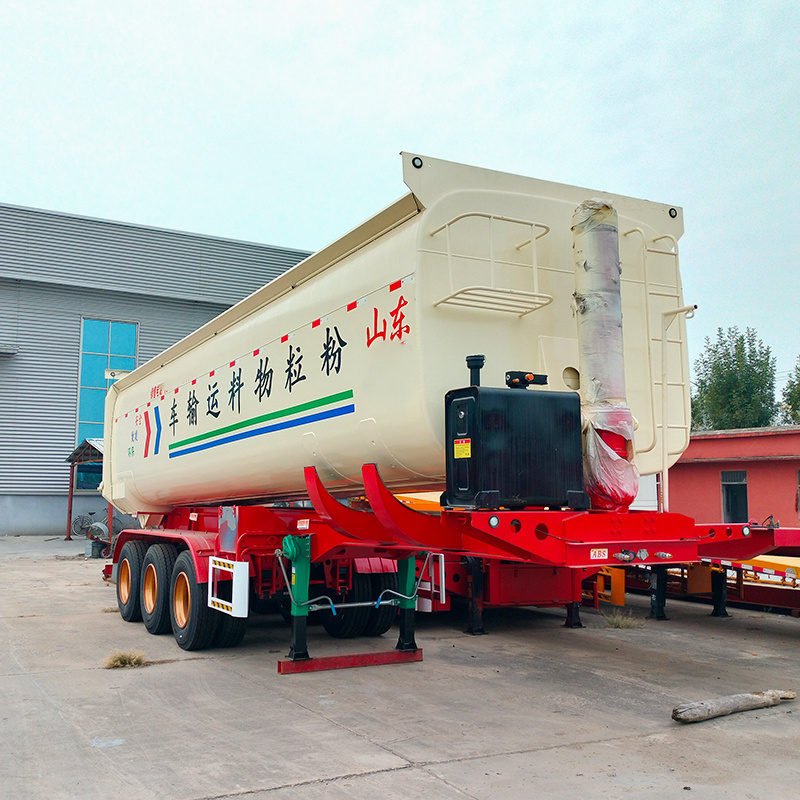 Axles Tanker Bulk Cement Carrier Cement bulker and bulk powder tank semi trailers for sale