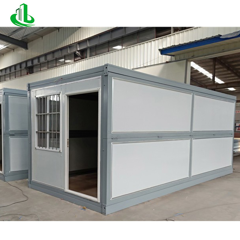 2 Min Prefabricated/Prefab Flat Pack Tiny Portable Mobile Garden Readymade Foldable Folding Container House