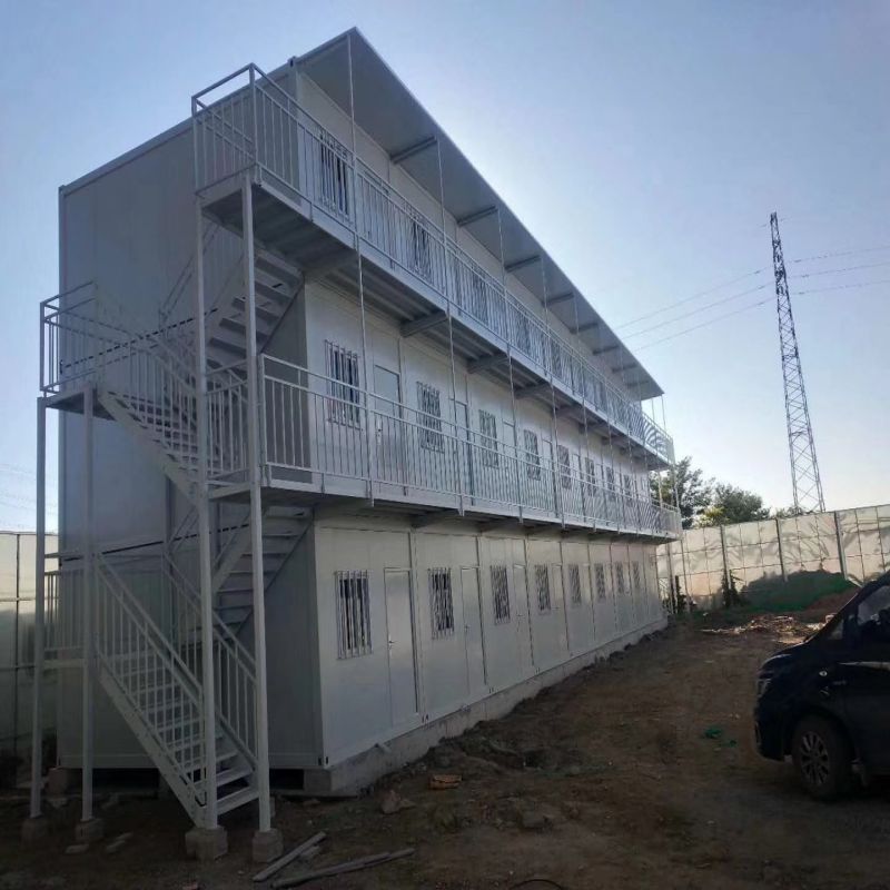 Good Heat Insulation Fashionable Prefab House Prefabricated Shipping Container House For Sale