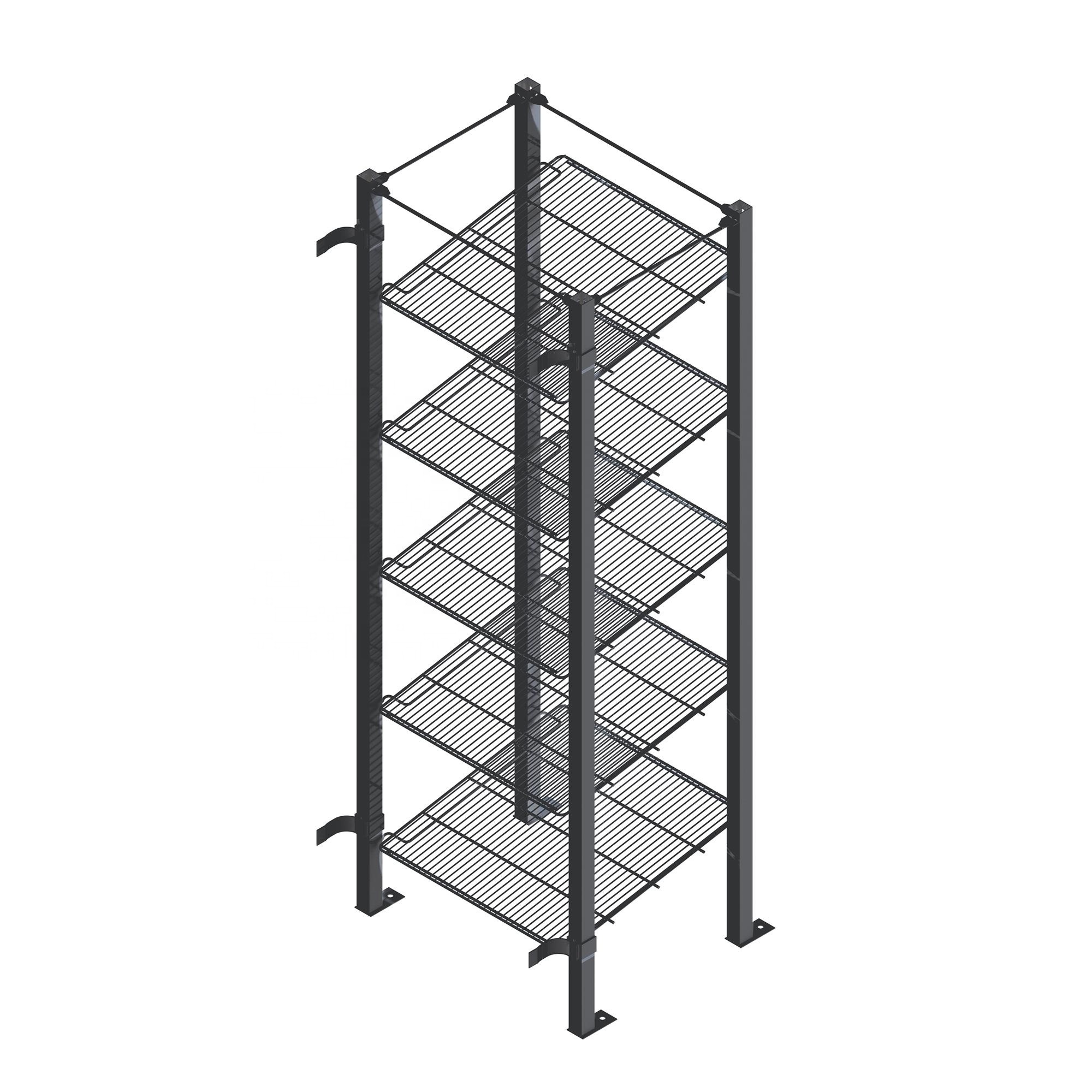 Beer cave racks Beverage Cooler Feed Glides Gravity Roller Shelf heavy duty shelving for cold room