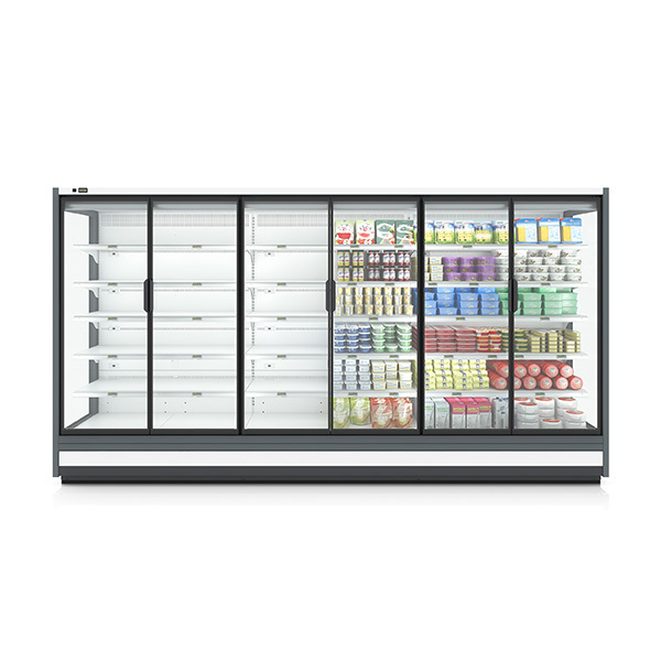 commercial freezer glass door Custom upright display fridge cooler and freezer cold room glass door with frame