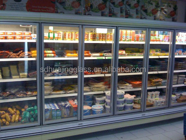 Display freezer glass door Factory commercial refrigerator spare parts cold storage refrigeration unit for refrigerator