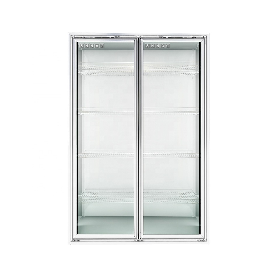 upright fridge glass door freezer glass door anti condensation