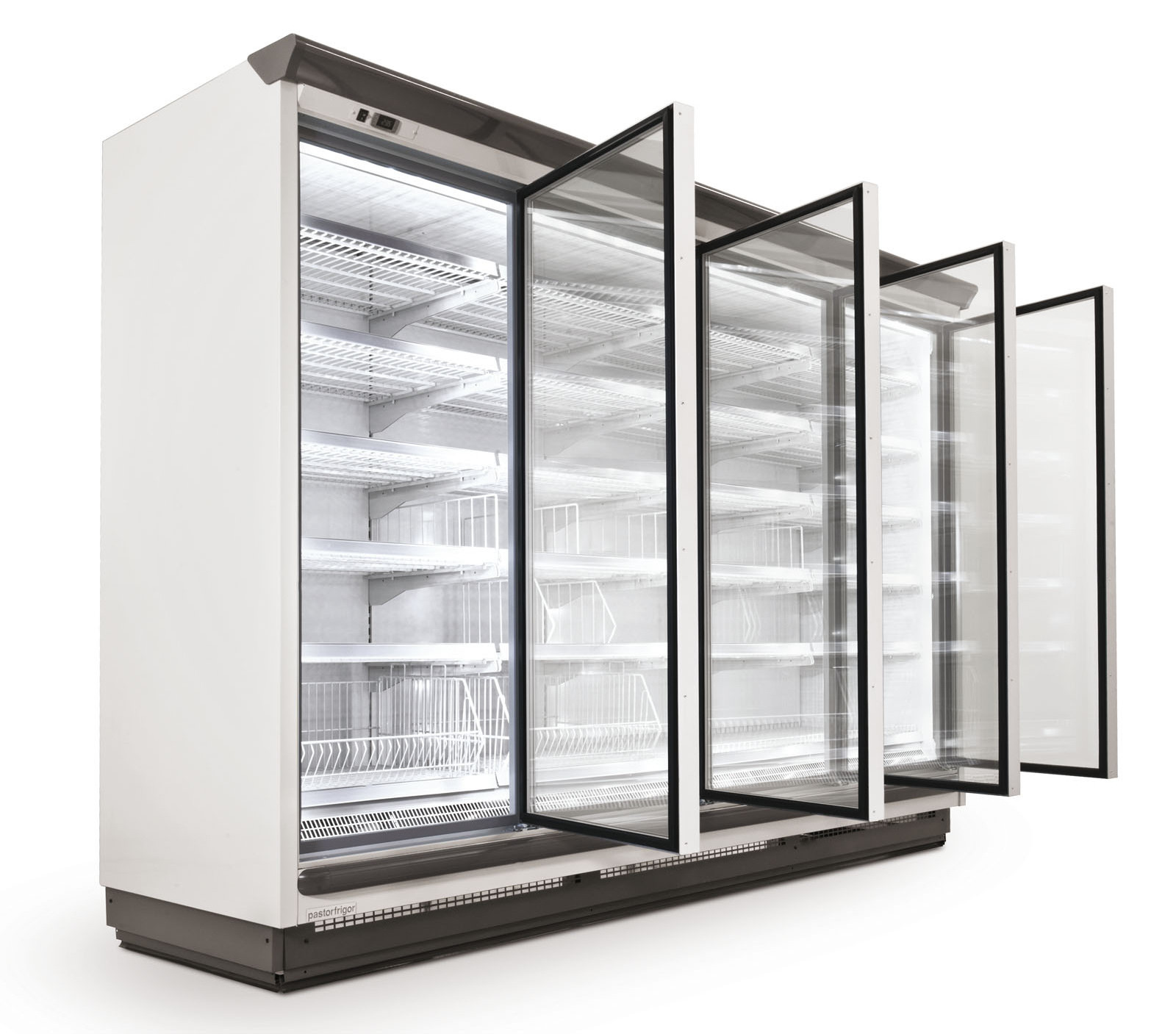 commercial freezer glass door Custom upright display fridge cooler and freezer cold room glass door with frame