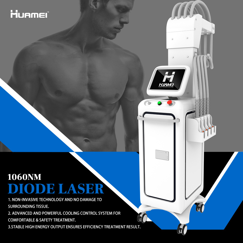 2024 Best 1060 Fat Reduction cellulite diode laser 1060nm laser body shape lipo machine laser slimming machine