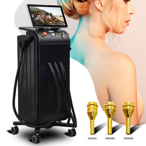 Best sale diode laser 1800W 755 808 1064 commercial 3 in 1 ipl hair removal aesthetic spa equipment and tattoo removal machine