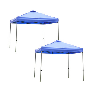 Canopy Tent Roof Cover Sheet 10X10 Gazebo Pop Up Tent Parts Replacement Waterproof Blue PVC Tent Cover