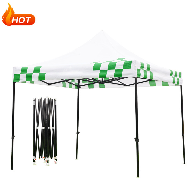 Waterproof 6000D Oxford Folding Awnings Exhibition Portable Tents Steel Frame Pop Up Tents Gazebo For Events Outdoor 20X20