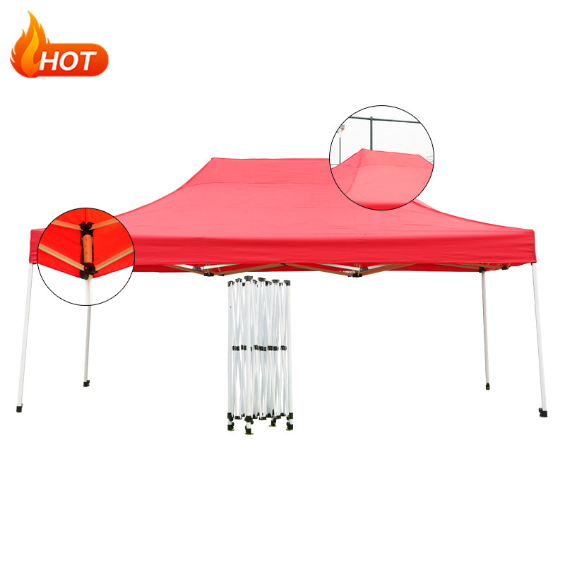 Folding Portable 10x10 10X20 Canopy Tent Heavy Duty For Event Advertising Commercial Exhibition Tent