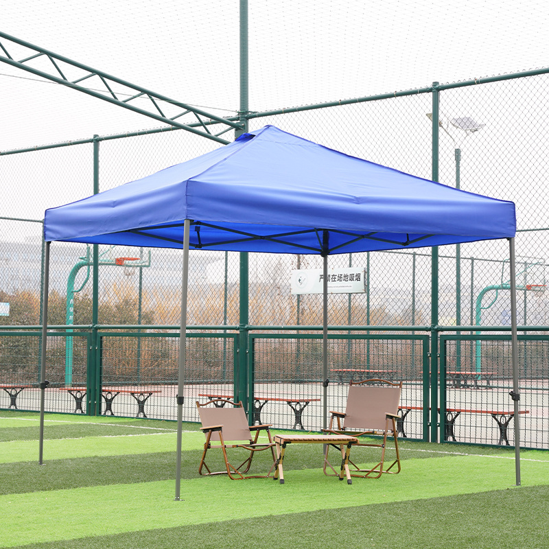 Canopy Tent Roof Cover Sheet 10X10 Gazebo Pop Up Tent Parts Replacement Waterproof Blue PVC Tent Cover