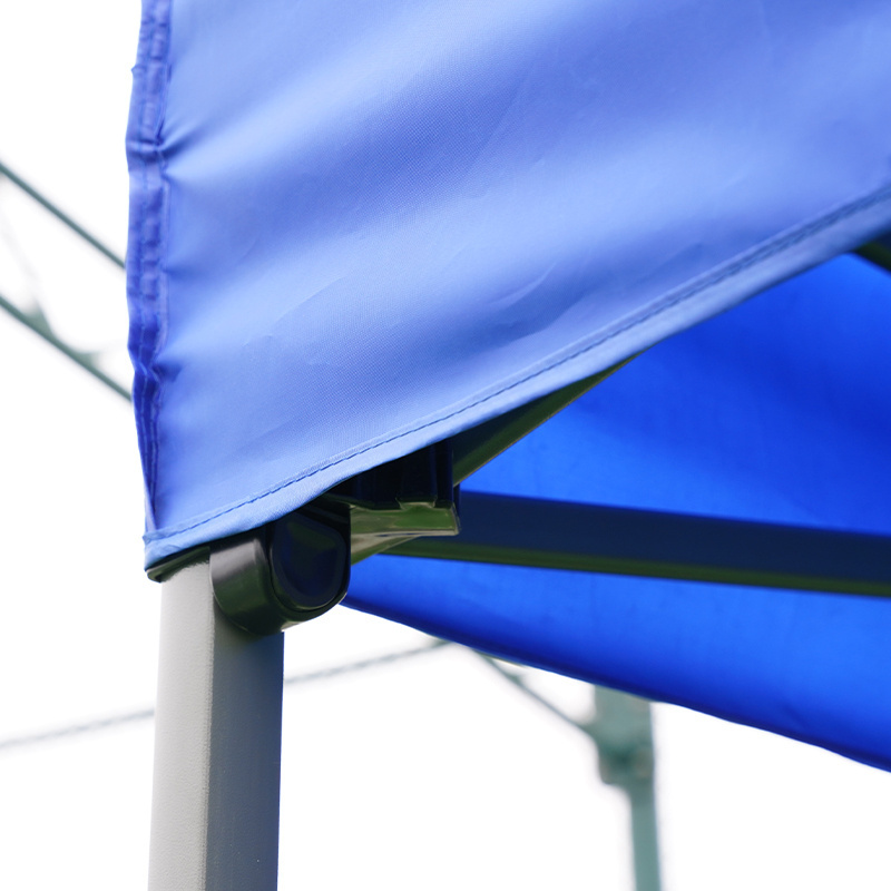 Canopy Tent Roof Cover Sheet 10X10 Gazebo Pop Up Tent Parts Replacement Waterproof Blue PVC Tent Cover