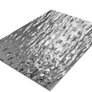 Stainless Steel Type Wall Panel  Ceiling Panel For Home Art Decor Water Ripple Corrugated Stainless Steel Sheets Plates