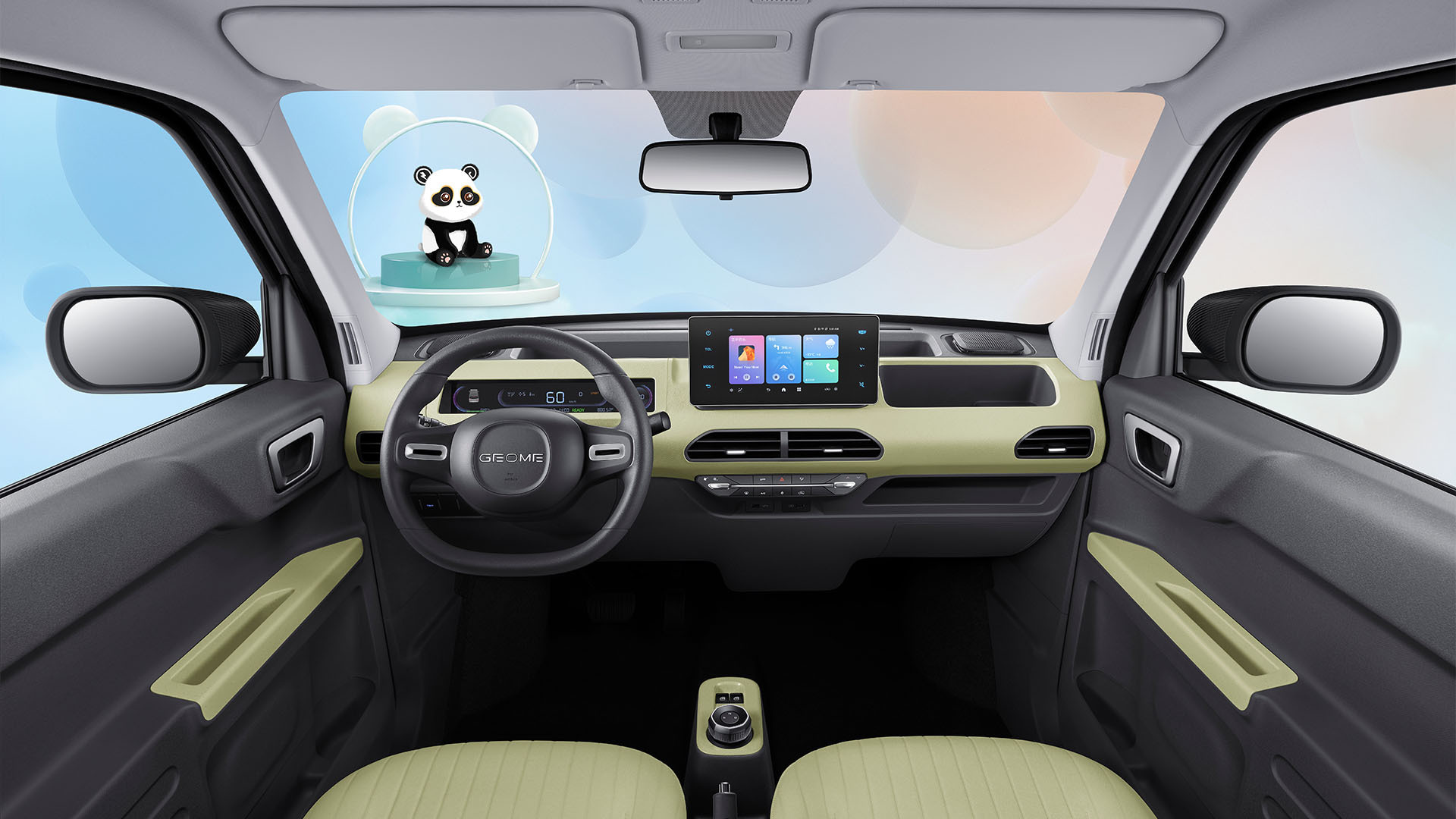 Geely panda mini ev 2023 small car electric vehicle electric mini car electric car adult 3-door 4-seat Geely panda mini ev 2023