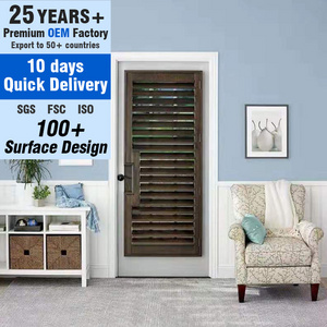 Shutter Windows from PVC ,PVC Shutters Folding Screen 3D Model Design Wood Modern Horizontal Plastic