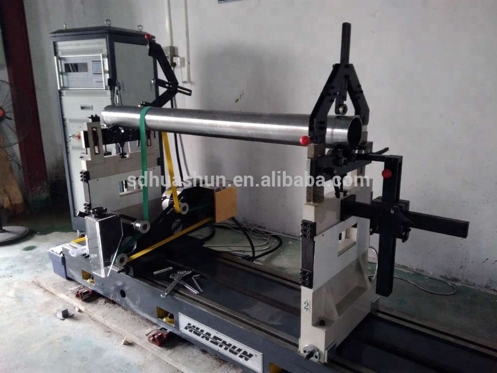 HUASHUN Universal Belt Drive Balancing Machine for crankshaft