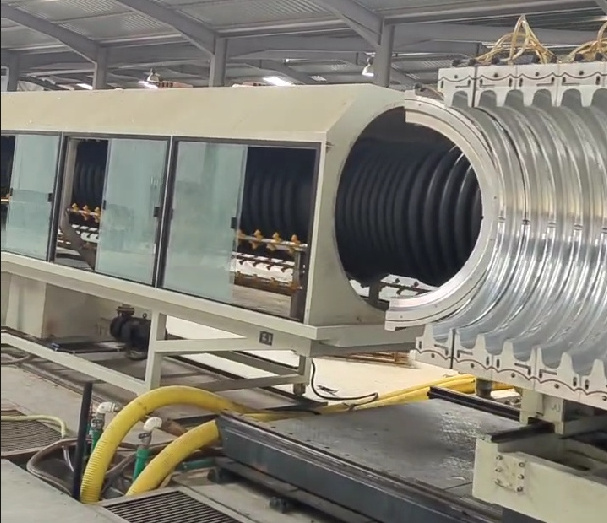 SBG1200 PE PP High Speed Double Wall Corrugated Pipe Machine Production Line Extrusion Line