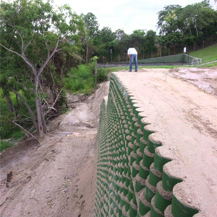 Honeycomb Plastic retaining wall