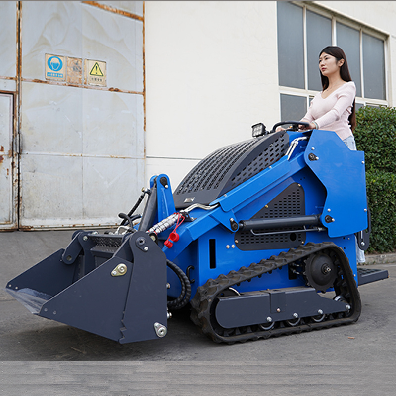 china mini  telescopic loader articulated wheel  loader small 400kg loader skid steer