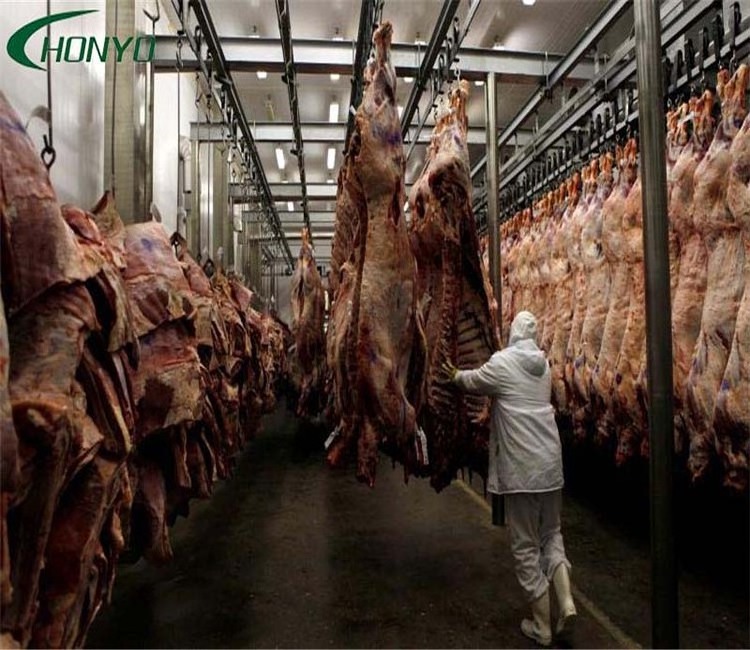 Supply of slaughtering machinery slaughtering equipment food machinery cattle slaughter line