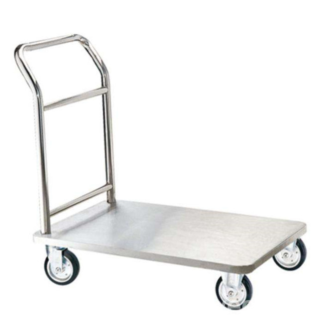 China Supplier Heavy Duty Stainless Steel Kitchen Platform Trolley