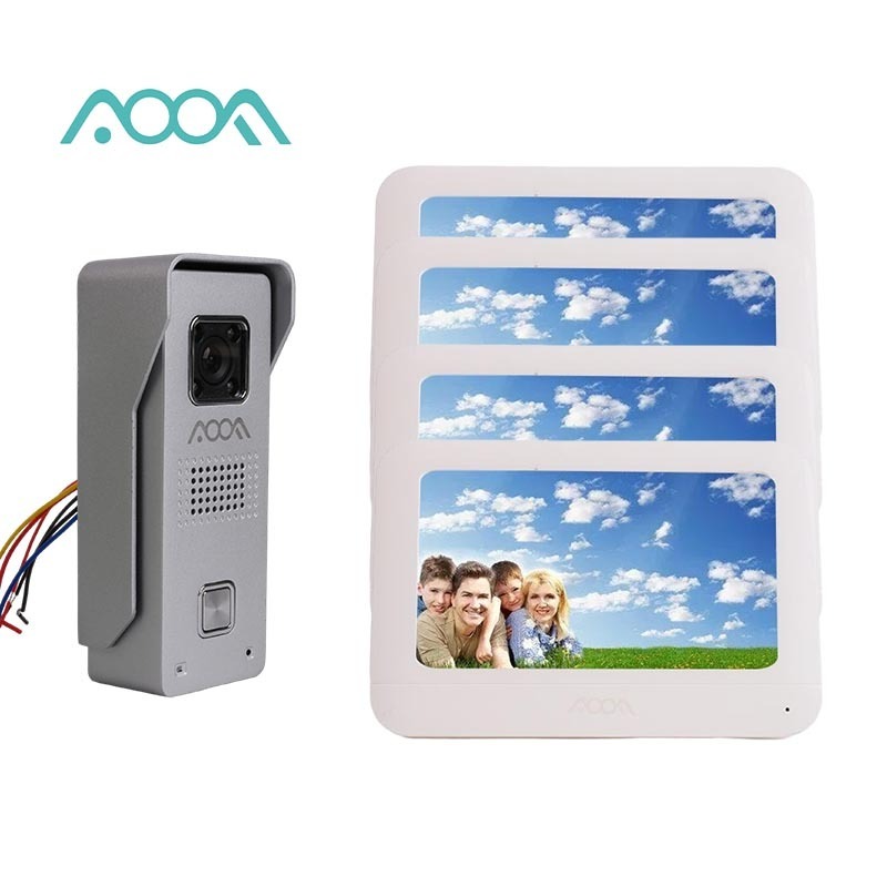 7 inch Mobile Phone Video Door Phone HD Intercom System Screen Monitor Door Entry System