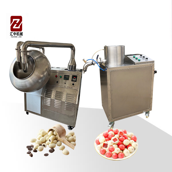 Fully automatic drum sugar coating machine Nut/seed/peanut coating machine