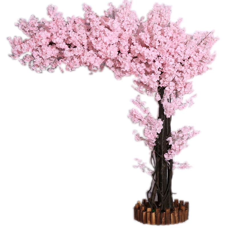 Indoor Cherry Blossom Plants Trees Flower Willow Large Decoration Wisteria Wedding Centerpiece Tree Artificial