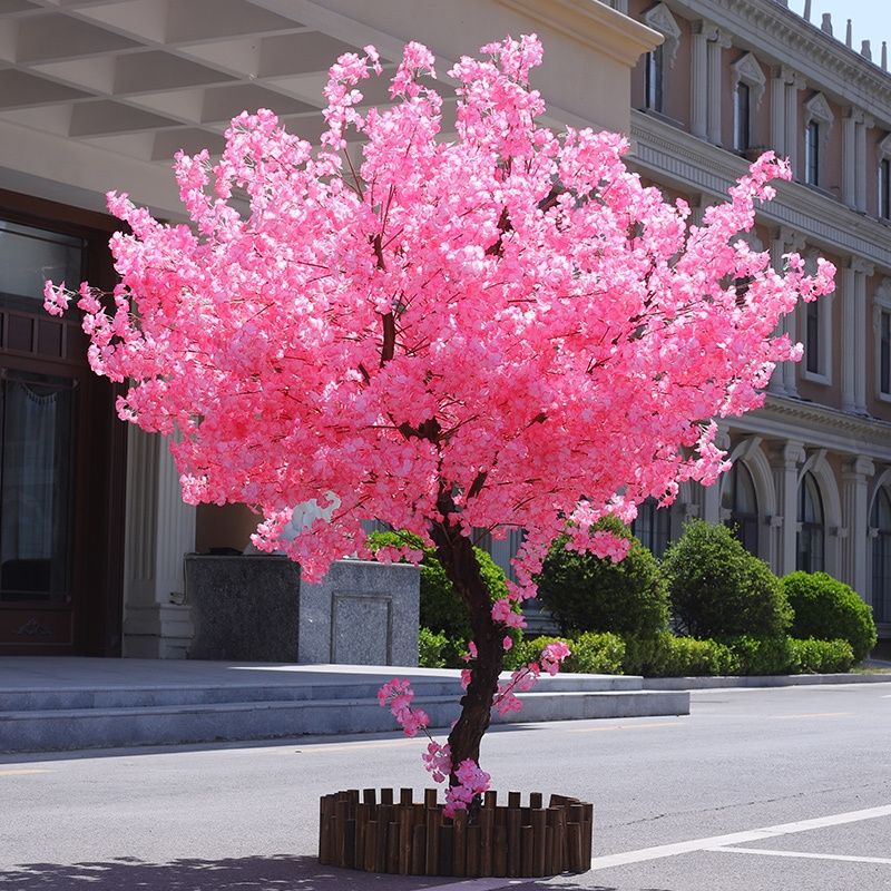 Indoor Cherry Blossom Plants Trees Flower Willow Large Decoration Wisteria Wedding Centerpiece Tree Artificial