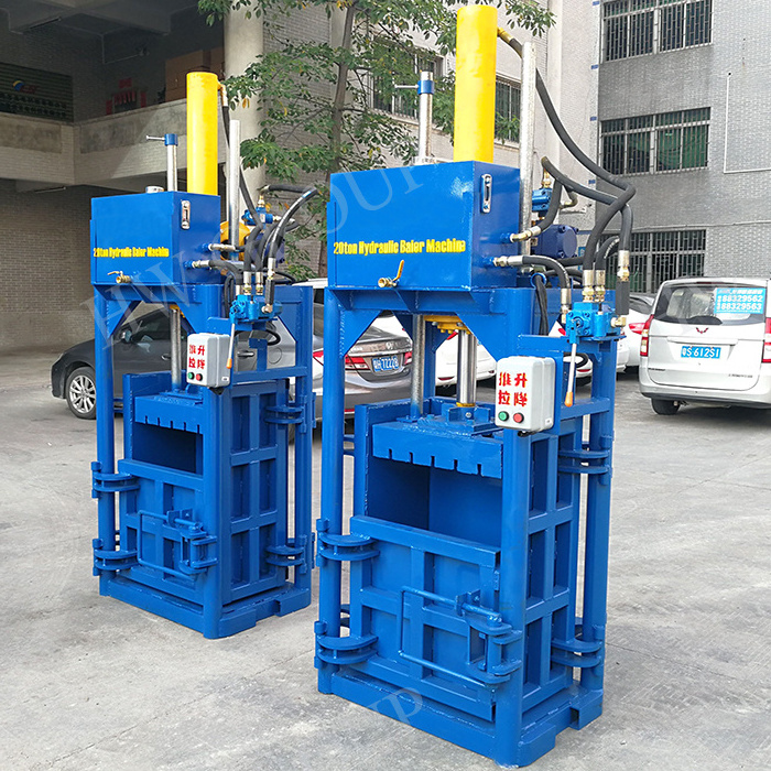 Plastic Metal Scrap garbage compressor compactor Hydraulic baler machine