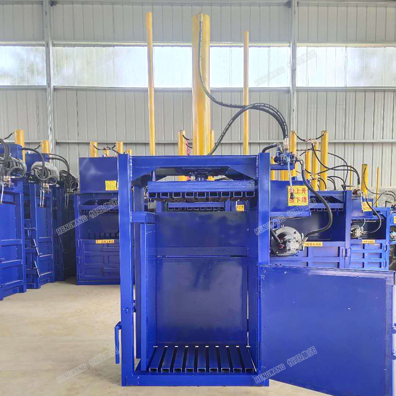 hydraulic used clothes bale press machine used clothing baling machine