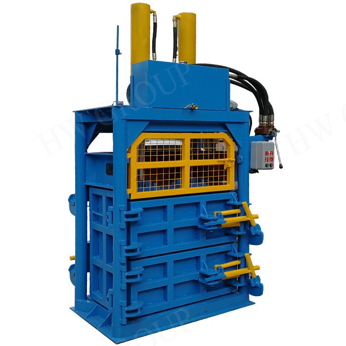 hydraulic used clothes bale press machine used clothing baling machine