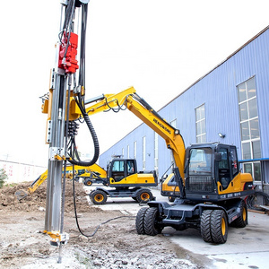 HengWang new brand Excavator Modified Drills excavator refit subsurface drilling rig for sale