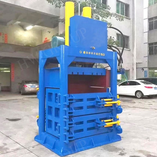 Hydraulic PET Bottle Baler Machine With Hydraulic Compactor ,Plastic Baler