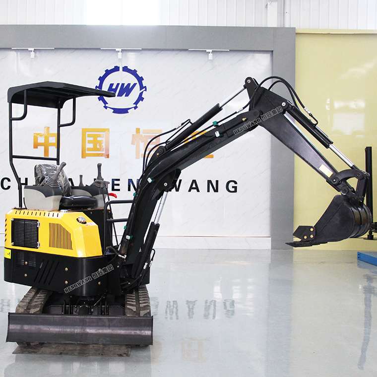 Mini hydraulic excavator crawler mounted soil digger excavator bucket