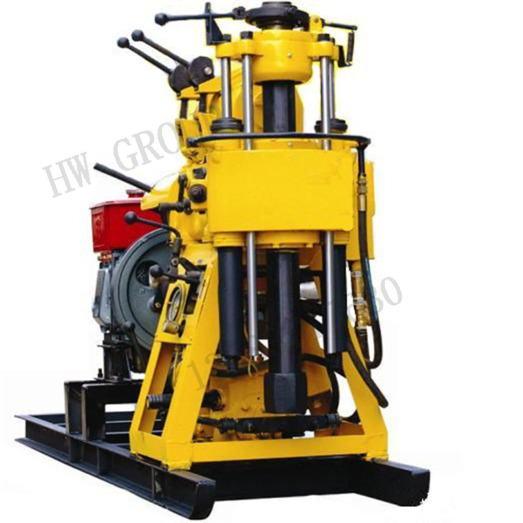 Hydraulic deep borehole water well drilling machine 200m driller for wells